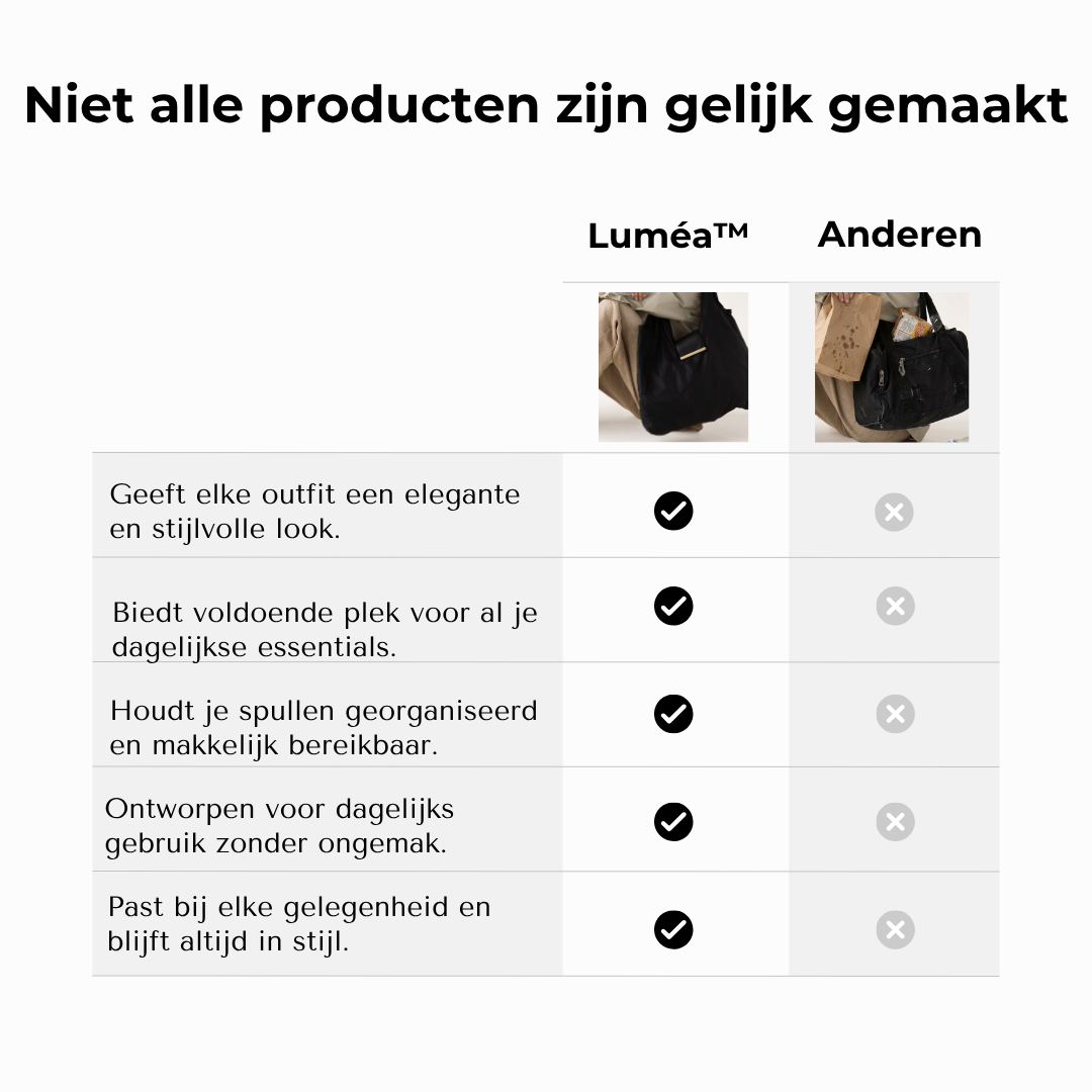 Luméa™ Elegance Schoudertas