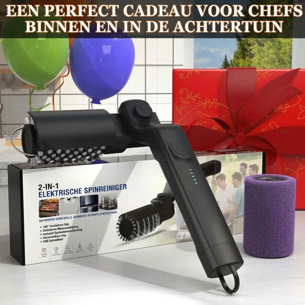 GrillVibe™ ProClean Draadloze Grillborstel