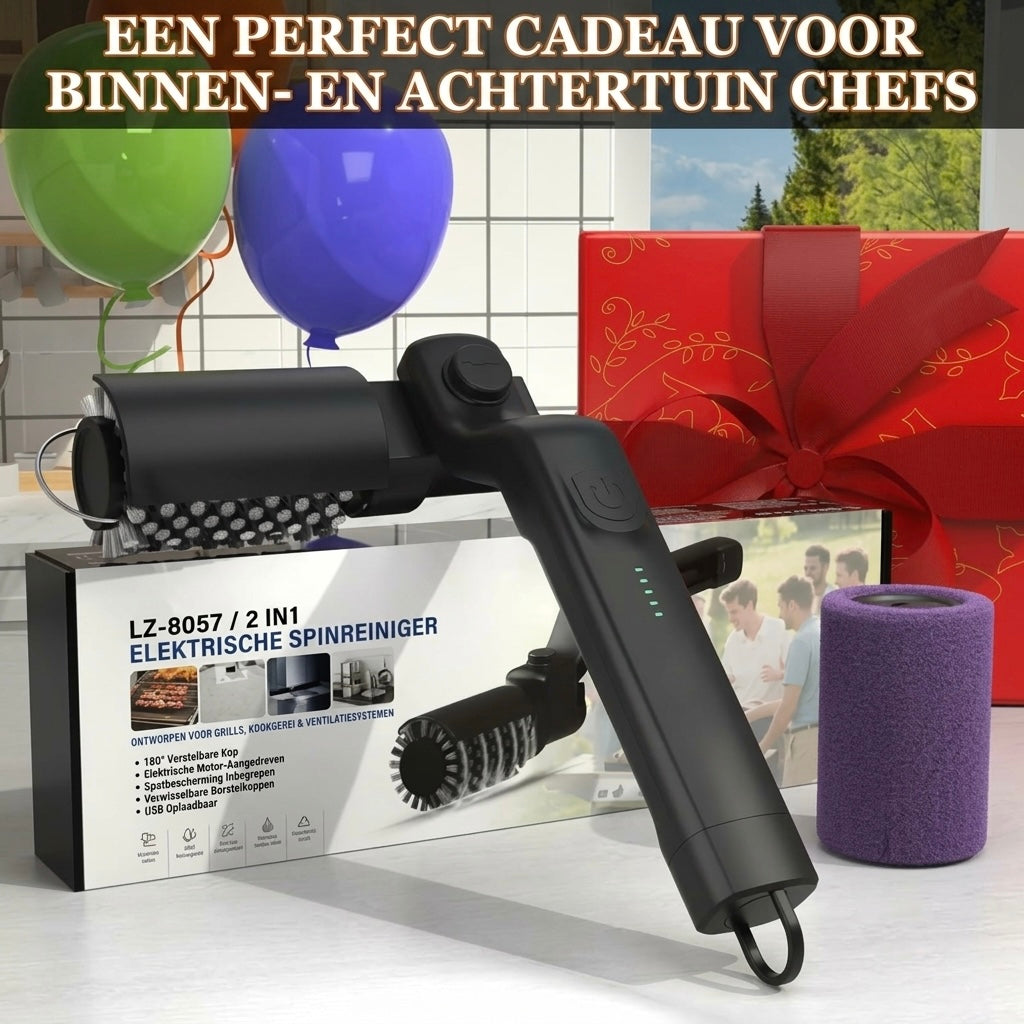 GrillVibe™ ProClean Draadloze Grillborstel