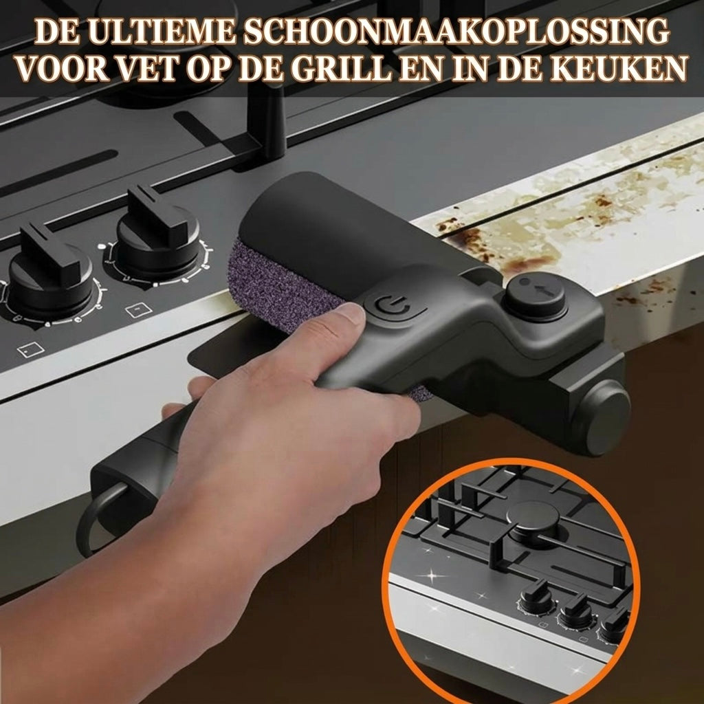 GrillVibe™ ProClean Draadloze Grillborstel